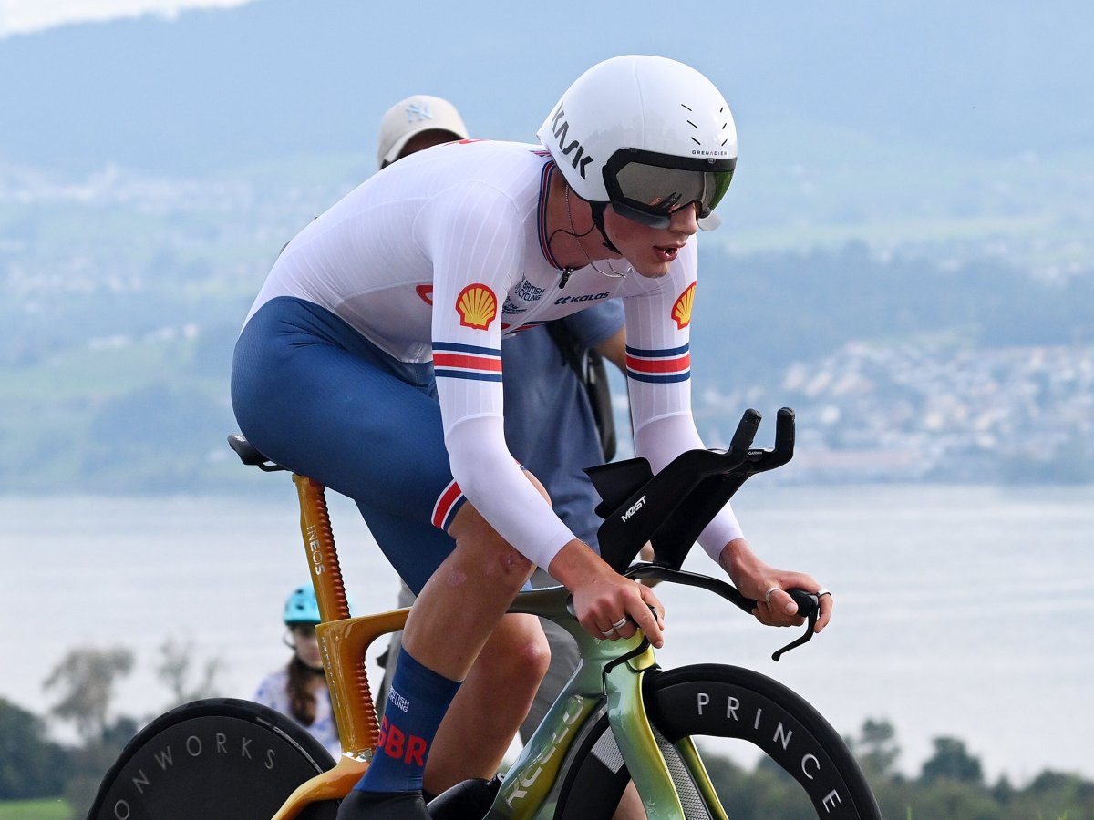 Frustrating return for Josh Tarling at the European Championships time&nbsp;trial