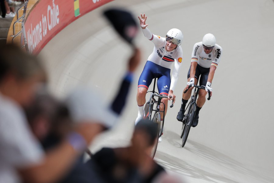 Josh Tarling in rainbow&nbsp;mode!